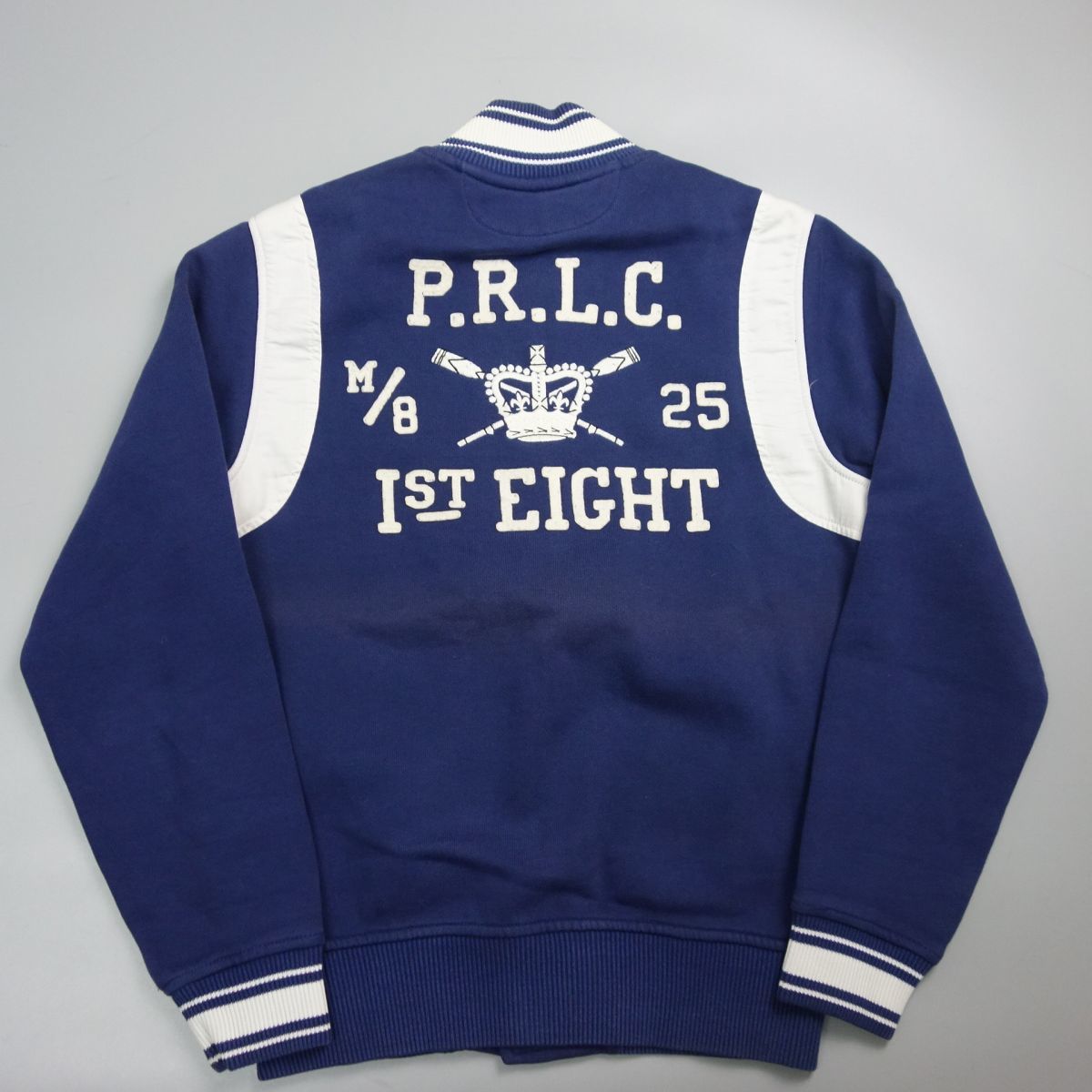  90s ポロ ラルフローレン P.R.L.C コットン スタジャン ブルゾン メンズ ネイビー アメリカ古着(ジャンパー、ブルゾン)｜売買されたオークション情報、yahooの商品情報をアーカイブ公開 - オー 男性用