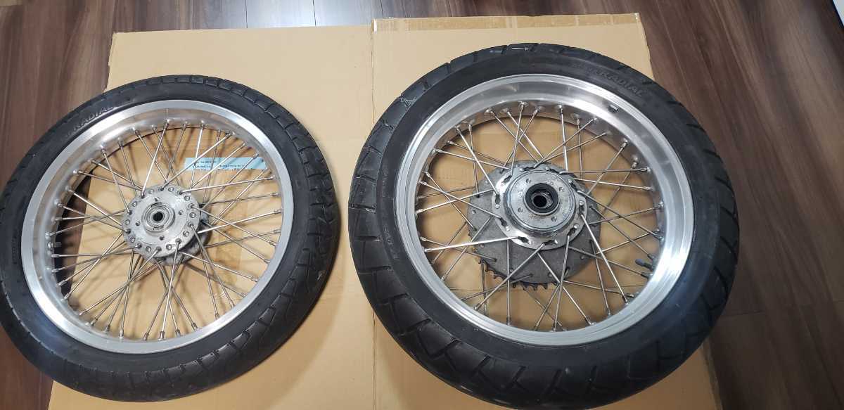 激レア 希少 akront アクロン ホイール ワイドリム 4穴 kz1000 z1 z2