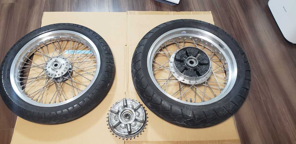 激レア 希少 akront アクロン ホイール ワイドリム 4穴 kz1000 z1 z2