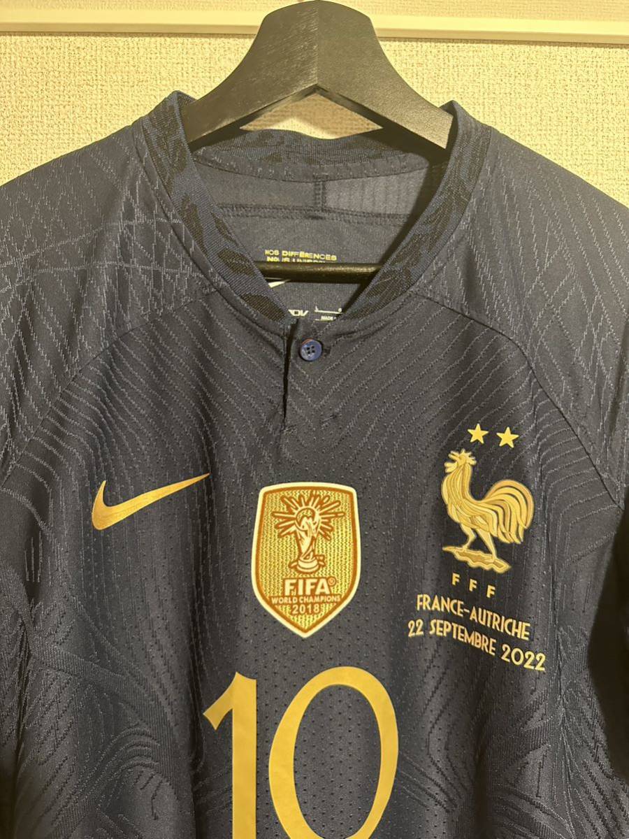 2022 フランス代表 (H) ユニフォーム エムバペ 2022ワールドカップ決勝