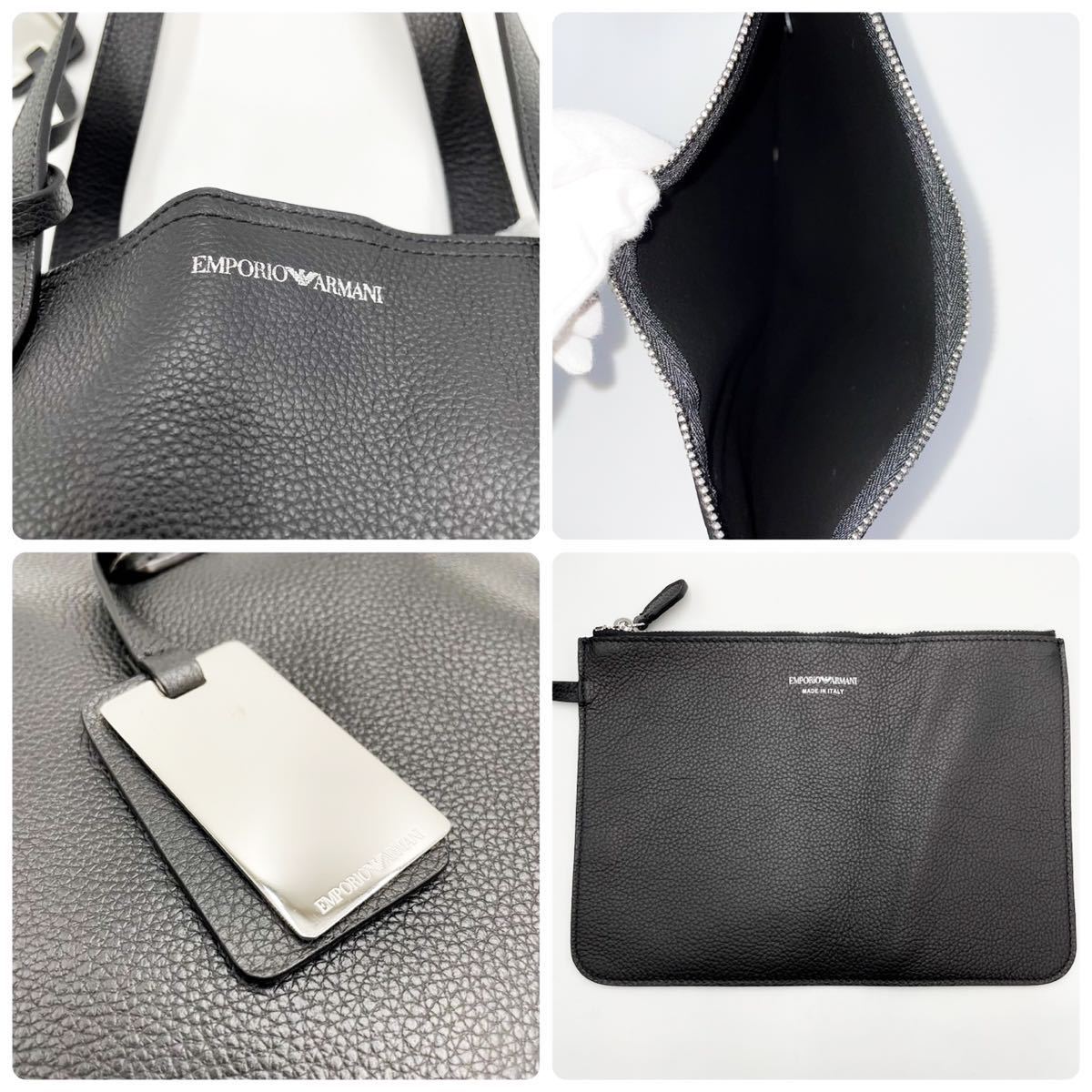 未使用級○EMPORIOARMANI エンポリオアルマーニ クロスボディ 