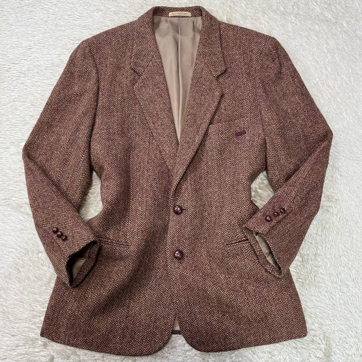 パパス ハリスツイード【最高級の品格】Papas Harris Tweed テーラード