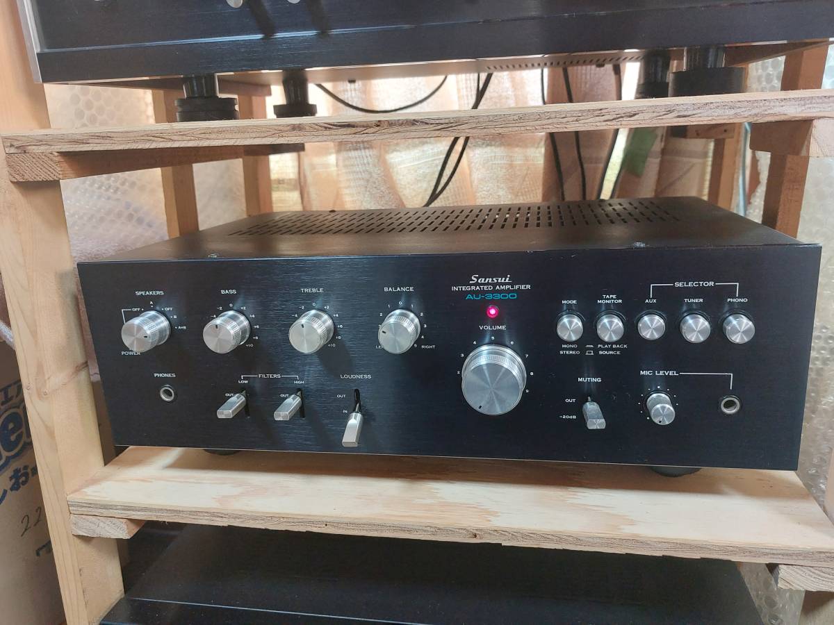 SANSUI/サンスイ AU－3300 希少品 ☆動作確認済み☆ かなり