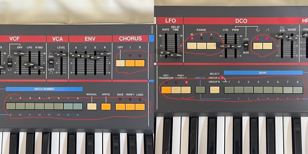 Roland JUNO-106 61鍵 通電音出し確認 ジャンク Roland JUNO-106 61鍵 通電音出し確認 ジャンク 整備済Roland