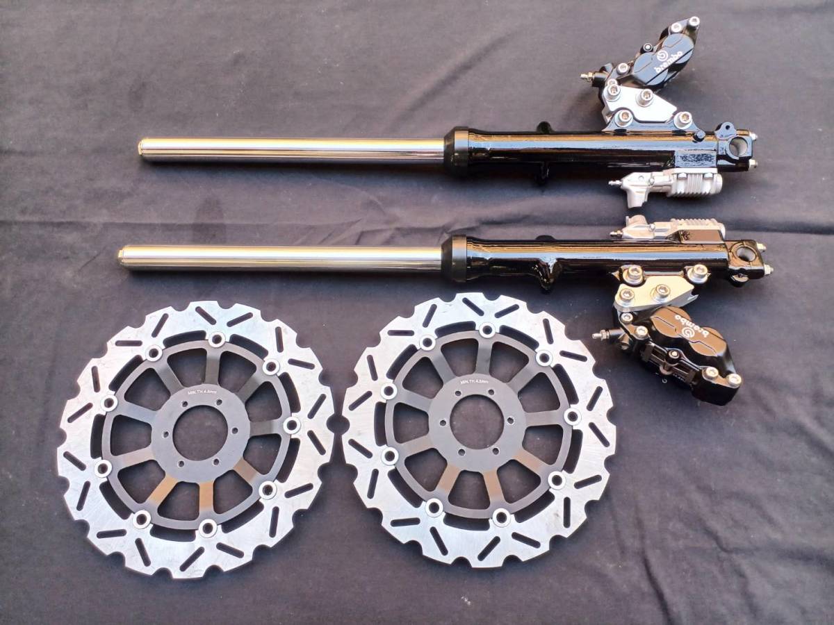 専用のため、ご購入お控え下さい SUZUKI 33パイ ダブルキット ダブルディスク 分解洗浄 大径ローター