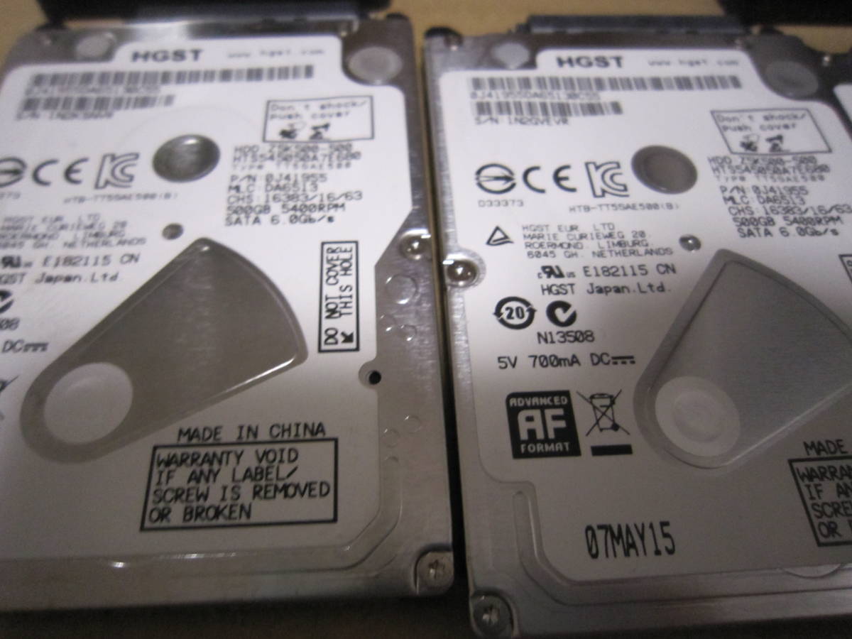 SATA HDD 2.5インチ 中古 | 500GB hdd 750GB 640GB 320GB 250GB 160B 中古ハードディスクの通販 中古HDD 2．5インチの通販 4t