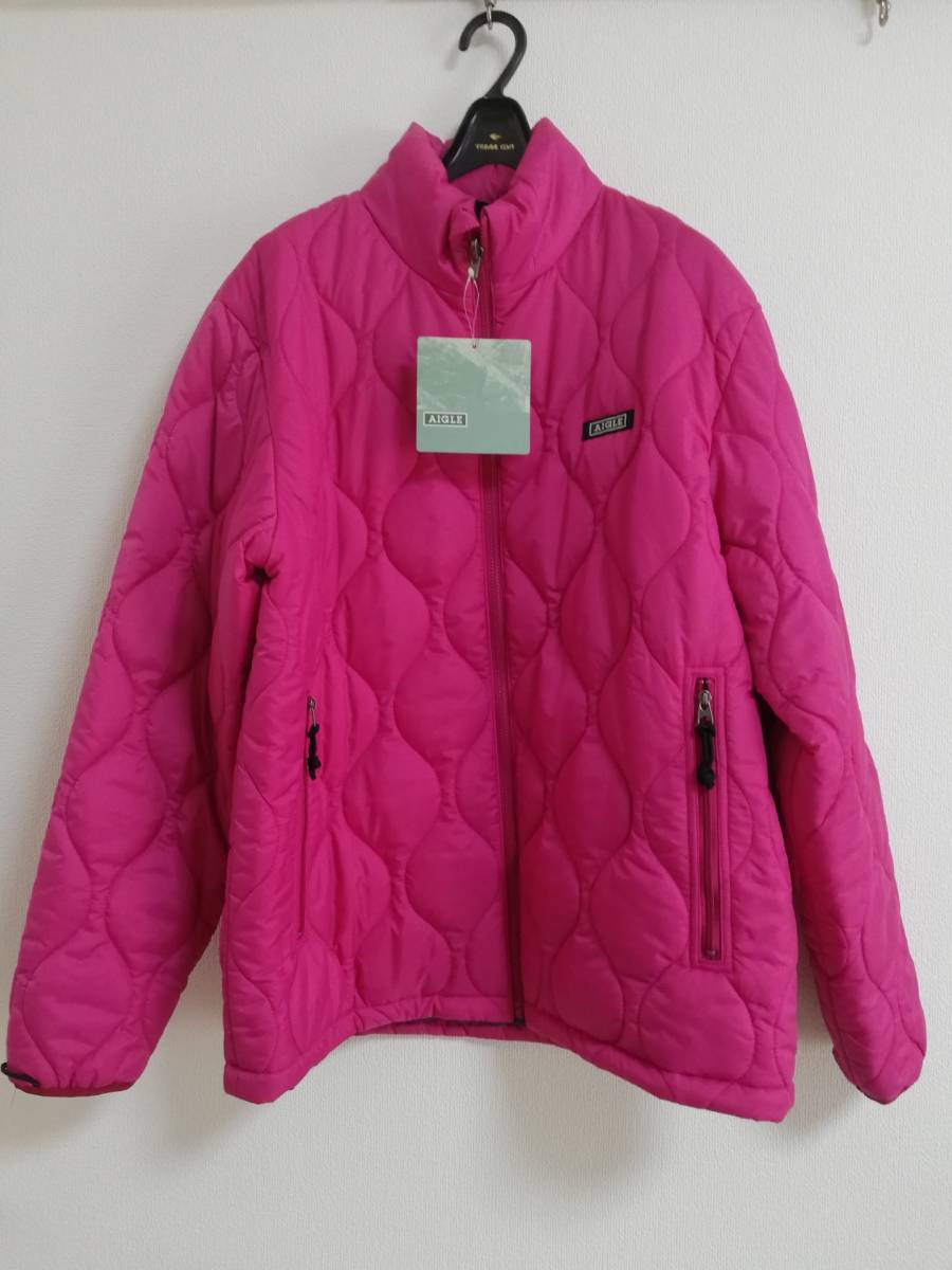 【爆買い，本物保証】 AIGLE エーグル Lサイズ ピンク メンズ コート ジャケット(Lサイズ)｜売買されたオークション情報、yahooの商品情報をアーカイブ公開 - オークファン ジャンパー、ブルゾン一般
