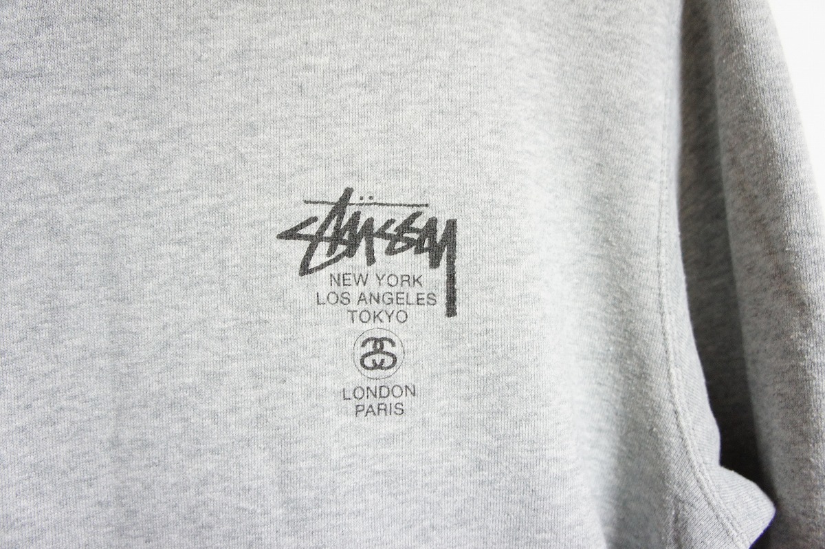 定番 STUSSY ステューシー world tour hoodie ワールドツアー プル 