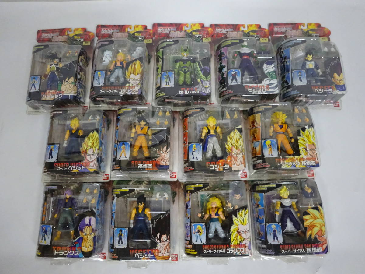 【s8801N】13体まとめセット 新品 未開封 ドラゴンボール 超龍伝 ハイブリッドアクション 孫悟空 ベジータ ピッコロ セル 等