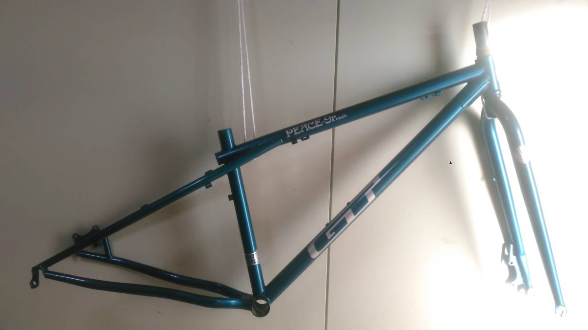 衝撃吸収良好、GT PEACE MULTI 2008頃 クロモリ 29er フレーム 