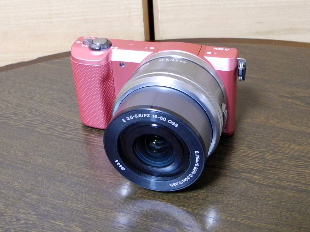 □海外向け□ソニー・高性能一眼 ILCE-5000L（レンズキット）展示美品！□
