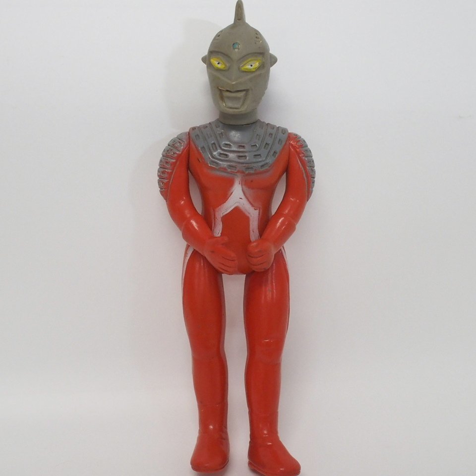 f002 D2 27.ソフビ ブルマァク 円谷プロ ウルトラセブン ウルトラマン