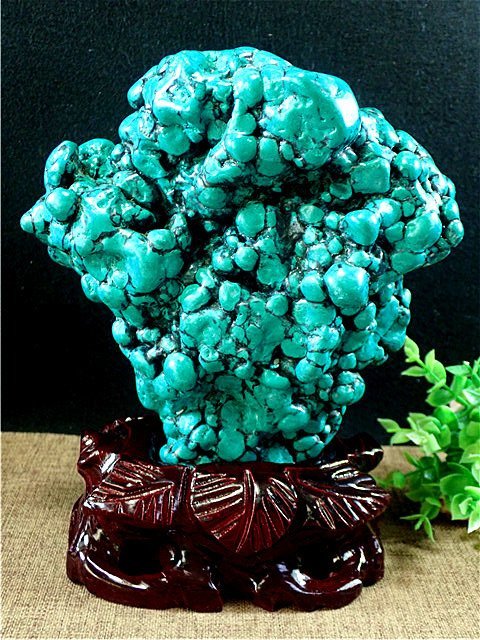 イラン産ターコイズ原石（天然トルコ石⁄含浸無し） 13.1g