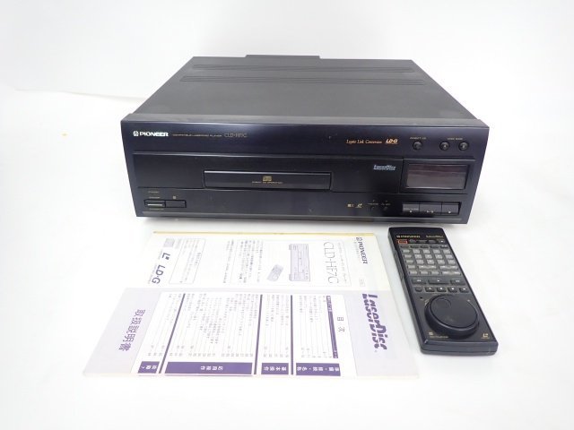 Pioneer CLD-HF7G CD/LDプレーヤー パイオニア 説明書 /リモコン付き 