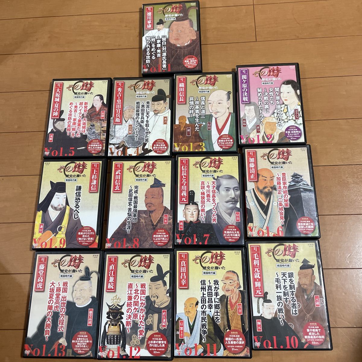 DVD NHK その時歴史が動いた 戦国時代編 13巻セット 【公式通販】