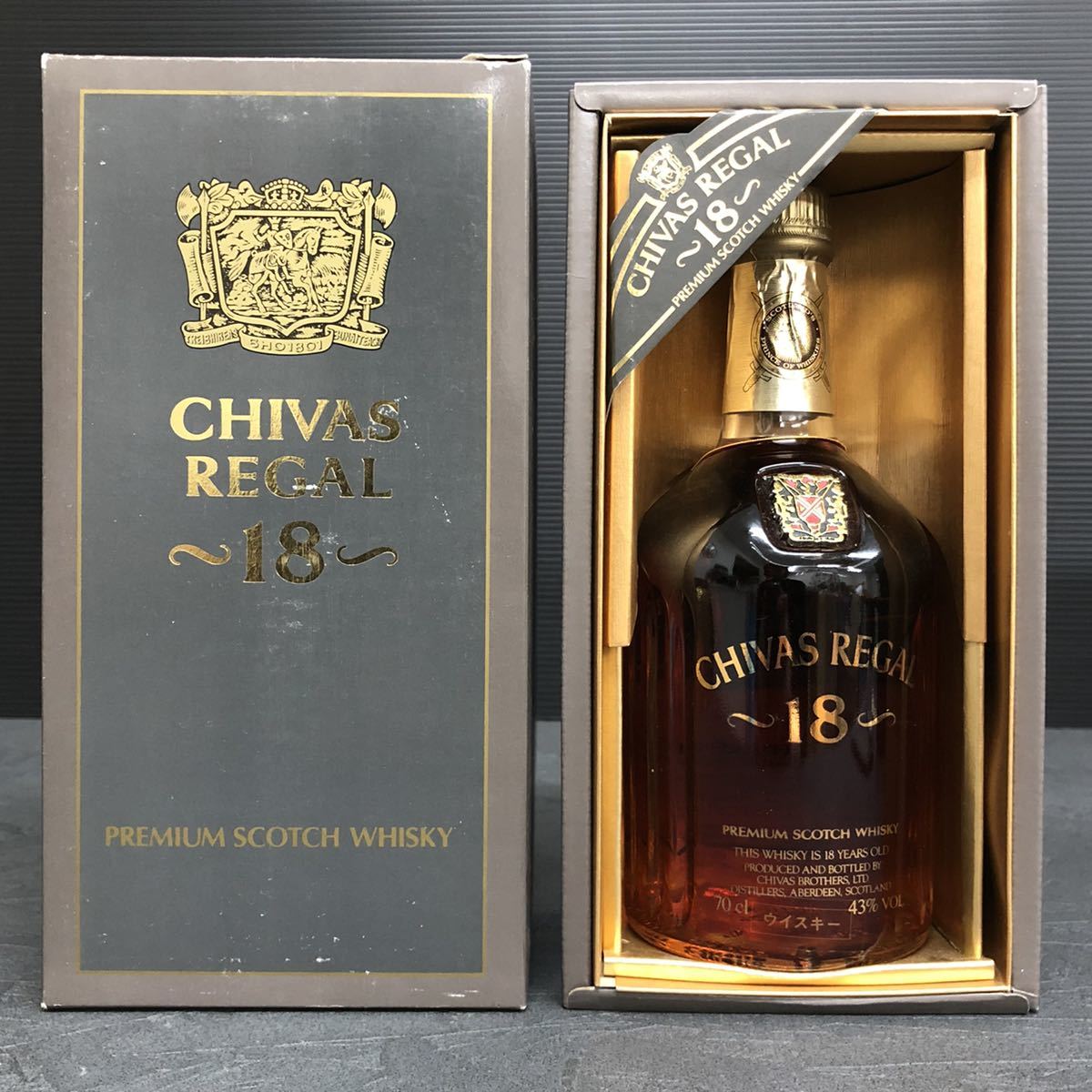 未開栓 古酒 2本 CHIVAS REGAL 18年 PREMIUM SCOTCH WHISKY シーバス