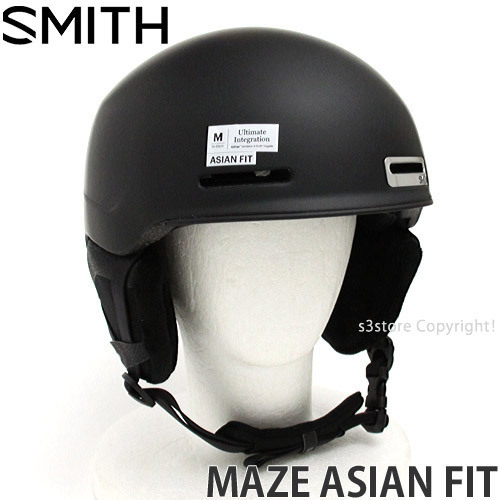  1円 22-23 SMITH MAZE ASIAN FIT MATTE BLACK L 63-67cm スミス メイズ アジアンフィット スノーボード ヘルメット 超軽量 同梱不可(ヘルメット)｜売買されたオークション情報、yahooの商品情報をアーカイブ ヘルメット