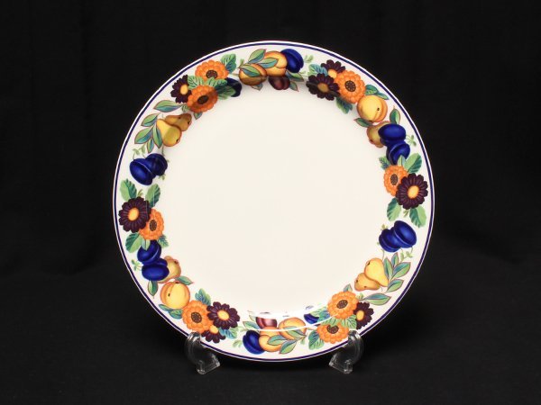 豪華24金ロイヤルコペンハーゲンヘンリエッテ極太金彩21cm 深皿超