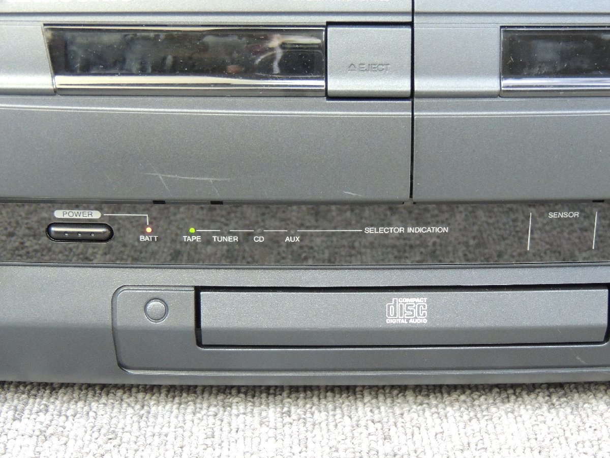 パナソニック/Panasonic RX-DT99 コブラトップ CDラジカセ リモコン付