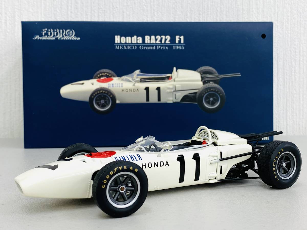絶版 未展示＞EBBRO エブロ 1/20 Honda RA272 F1 No.11 MEXICO Grand