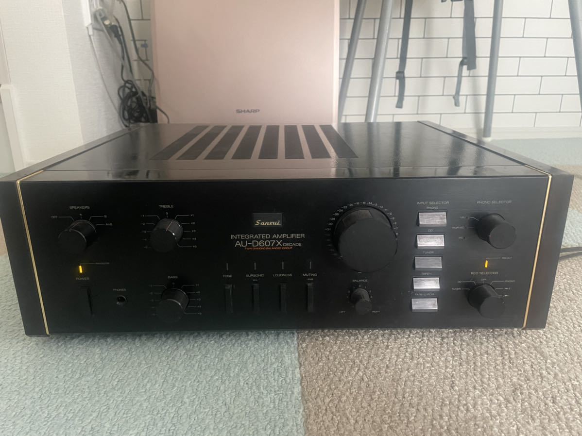 限定SALE，最新作 SANSUI サンスイ AU-D607X DECADE アンプ 現状品(サンスイ)｜売買されたオークション情報、yahooの商品情報をアーカイブ公開 - オークファン サンスイ