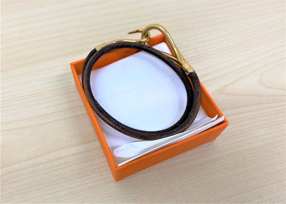 1078】HERMES エルメス ジャンボブレス 2連ブレスレット チョーカー