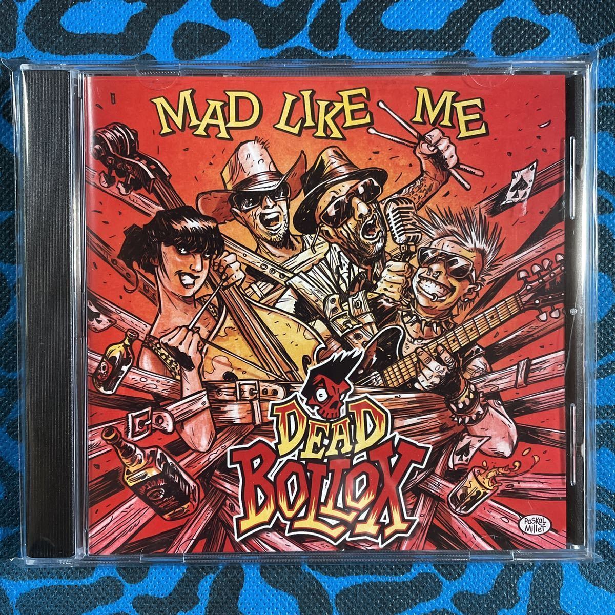 DEAD BOLLOX アルバムMAD LIKE ME CD新品サイコビリーパンカビリーネオ 