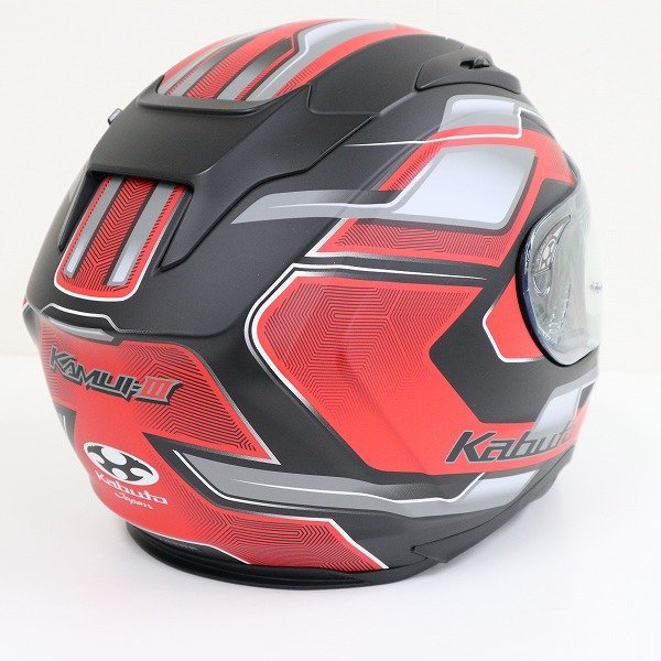 S057c [人気] OGK KABUTO KAMUI-3 III ヘルメット M 57～58cm マルチ