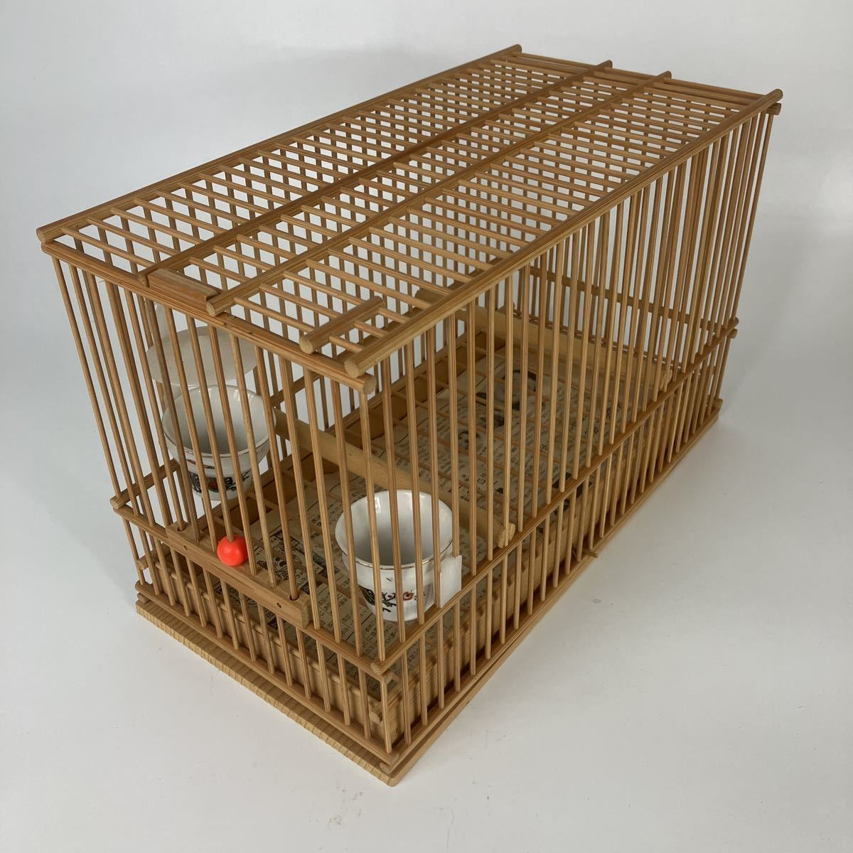 昭和 日本製 鳥かご メジロ籠 12個セット 高さ17センチ 昭和 日本製