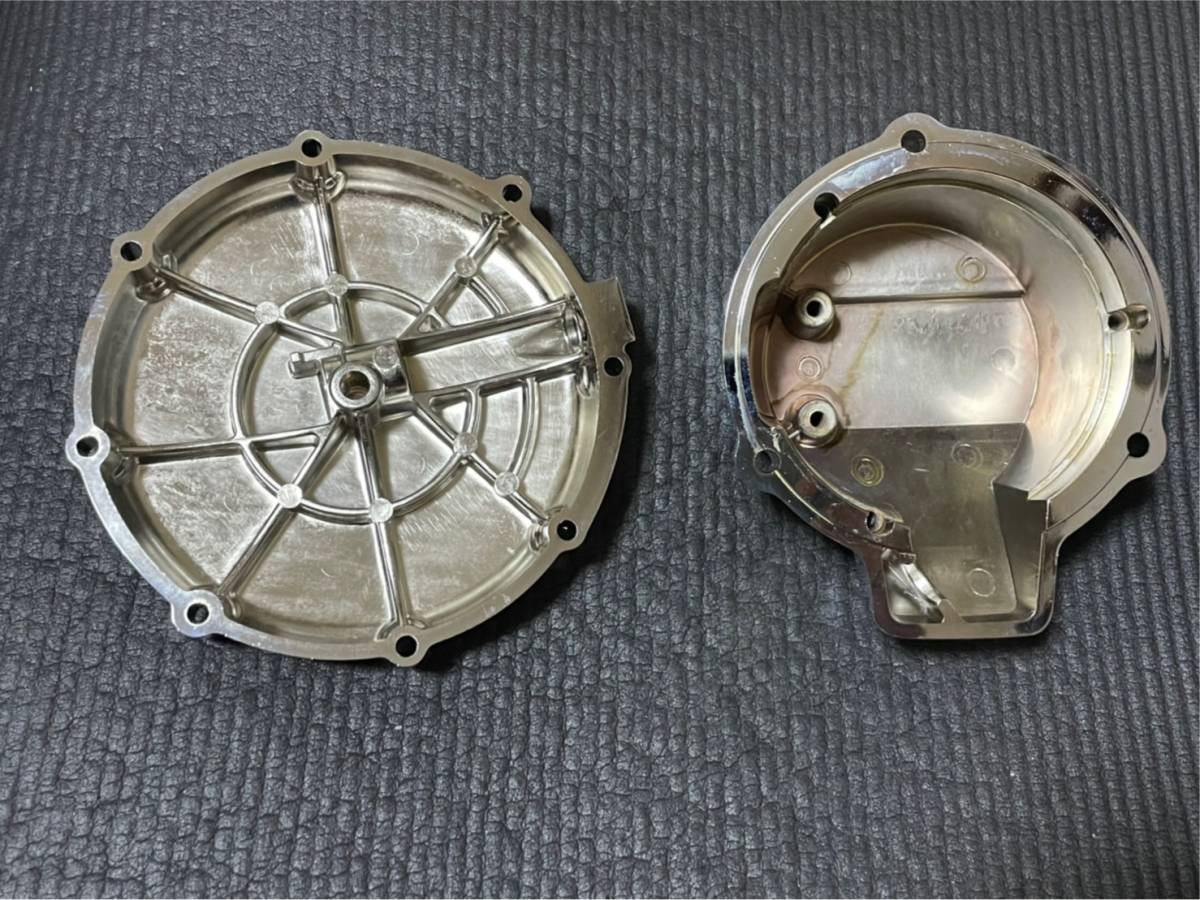 CBX400F CBR400F ダイナモカバー　ポイントカバー　純正　リペア品 CBX400F CBR400F CBX550F クラッチカバー ダイナモカバー検索 当時物