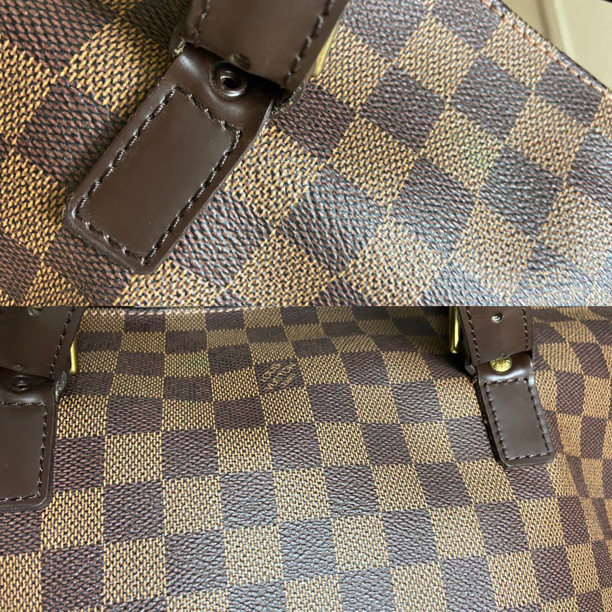 本物 ルイヴィトン LOUIS VUITTON LV チェルシー ダミエ エベヌ 
