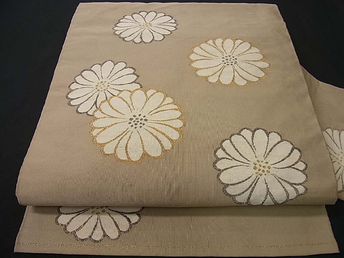 明綴れ　袋帯　銘品　新品　未仕立て　太鼓柄 u1072796392.1.jpg