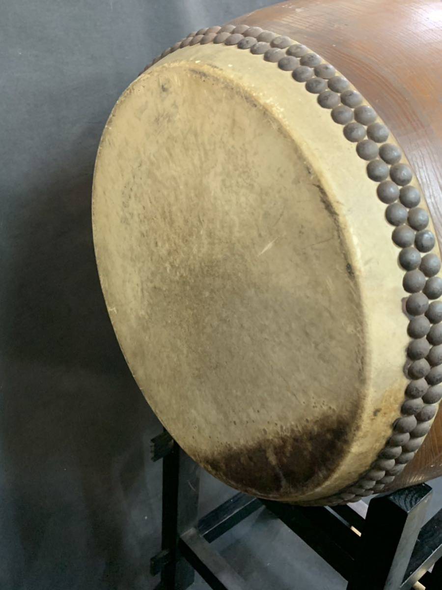 価格30万円程●堀田新五郎 和太鼓 長胴太鼓 打面36cm 1尺２寸 カバー付属 和太鼓 長胴太鼓 1尺2寸 打面36cm 堀田新五郎商店