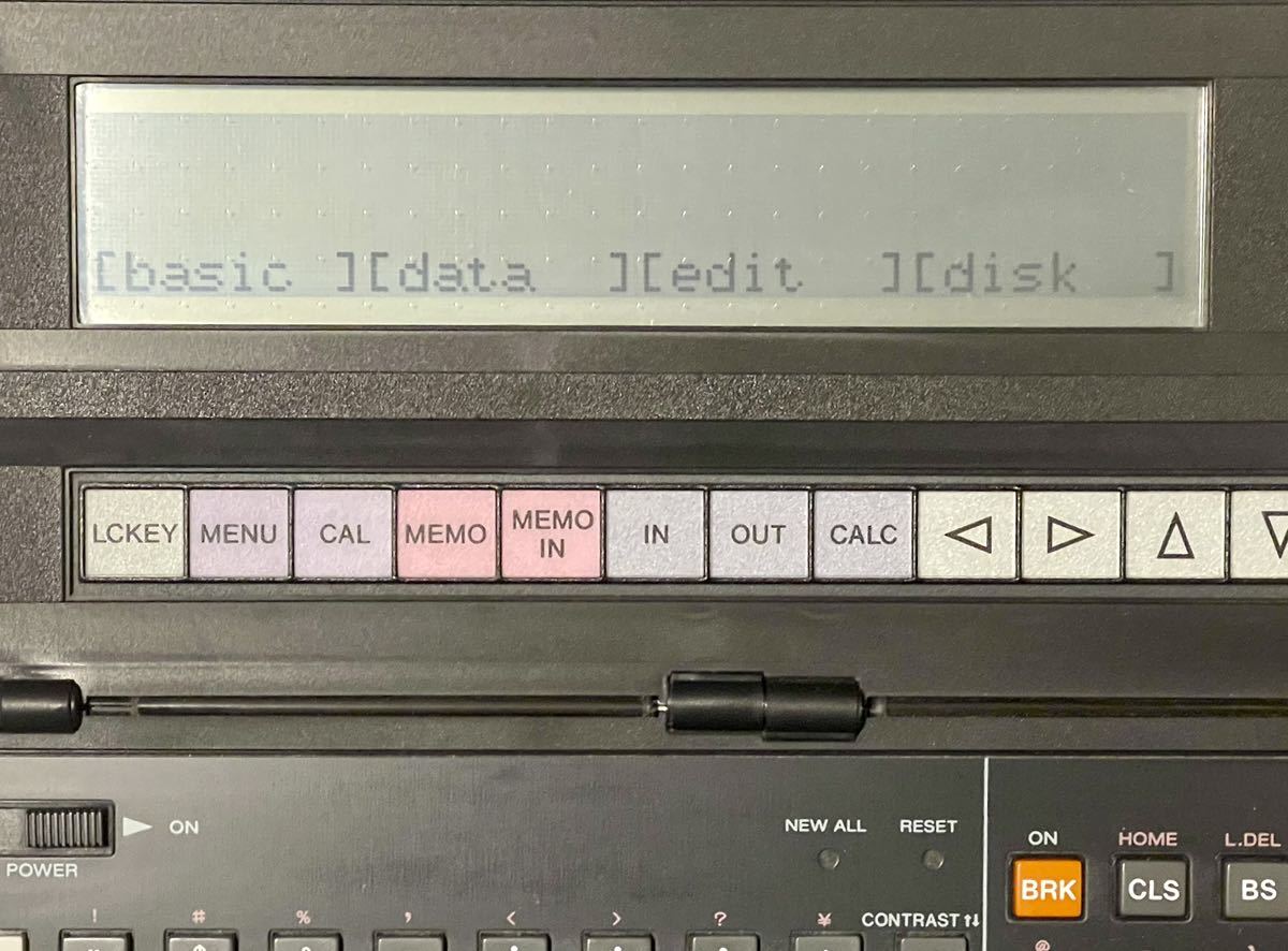 CASIO PB-1000 本体 RP-32 動作品 ポケコン ポケットコンピュータ 