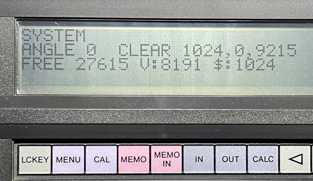 CASIO PB-1000 本体 RP-32 動作品 ポケコン ポケットコンピュータ