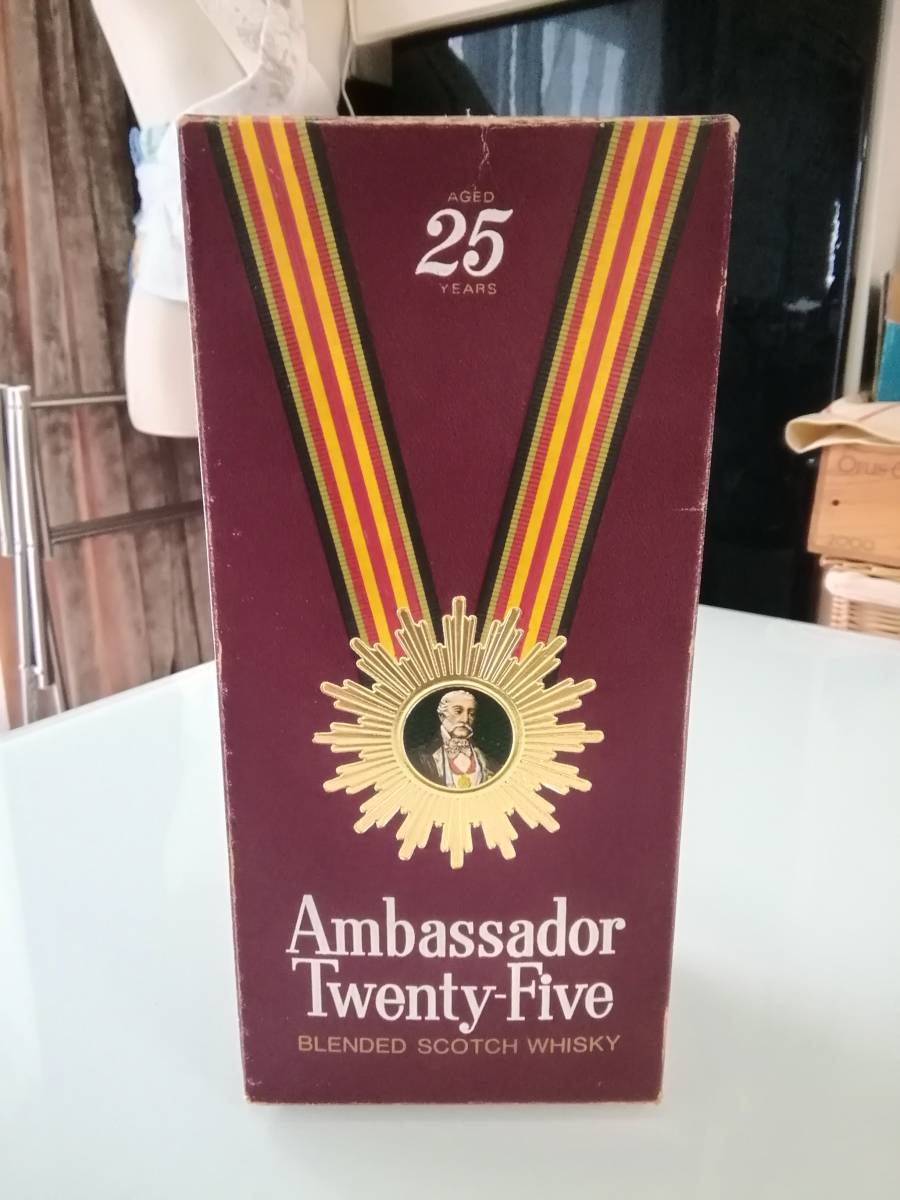 アンバサダー Ambassador 25年 ウイスキー 750ml 43% 重量番号:2(88)①