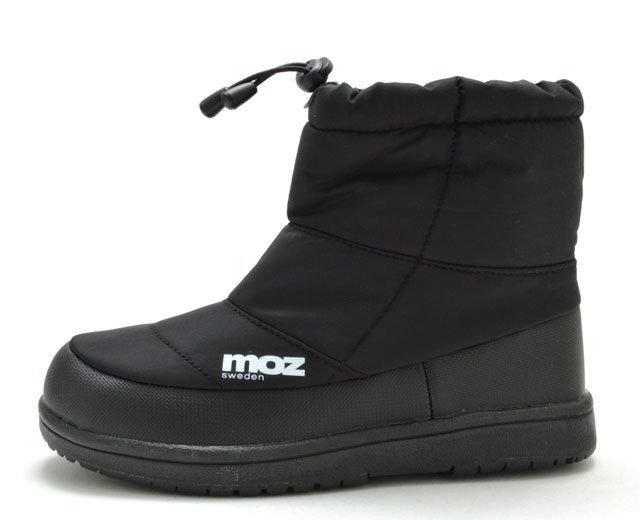 新品 MOZ モズ MZ-7000 黒 24cm レディースブーツ レディース防水ブーツ ウィンターブーツ スノーブーツ ショート丈 防水防滑 靴