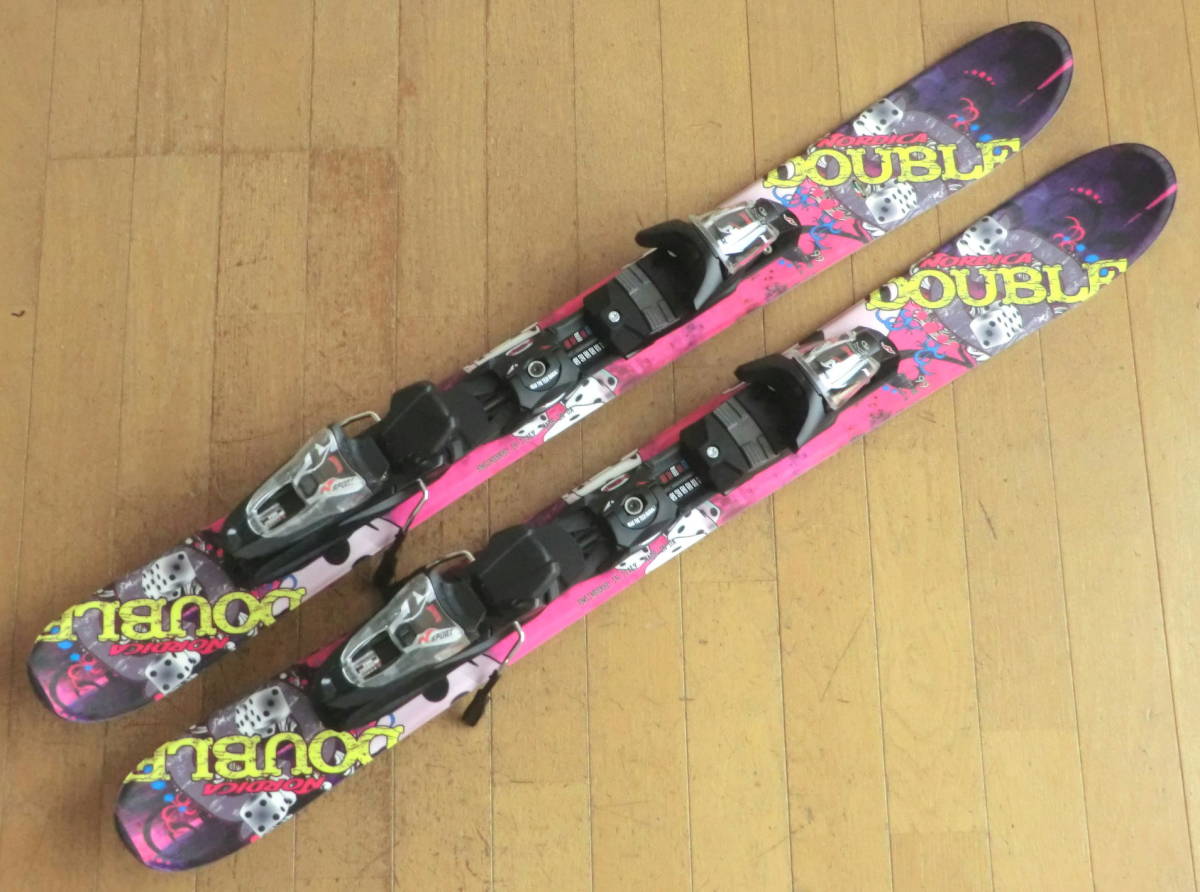 ■■送料無料■ノルディカ■DOUBLE■ショートスキー■99cm■メンテ付■■ □□即日発送OK□送料無料□即決□ノルディカ/NORDICA□DOUBLE