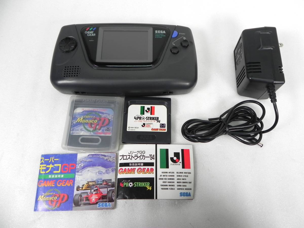 Q8146 SEGA/セガ ゲームギア 本体 ソフト ACアダプタ付 HGC-3210の入札 