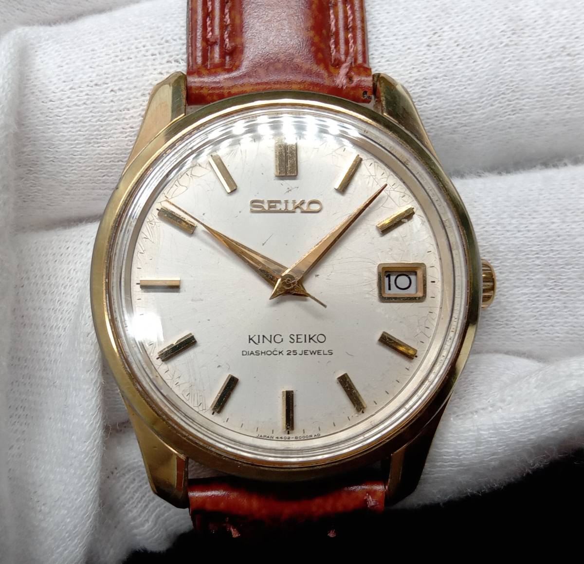 SEIKO キングセイコー 4402-8000 KING ジャンク品 手巻き 0 44KS