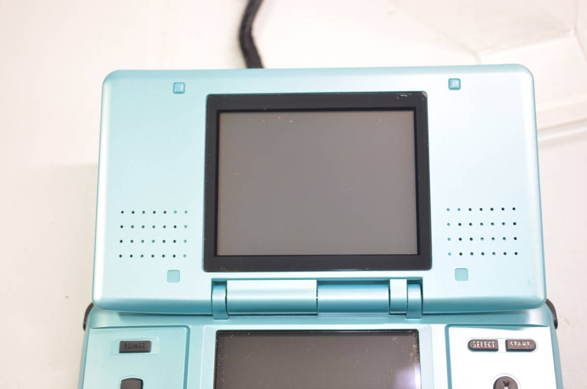 ☆極上美品 ポケモンポーチ カバー 付き 動作良好☆ds 本体 ターコイズ  