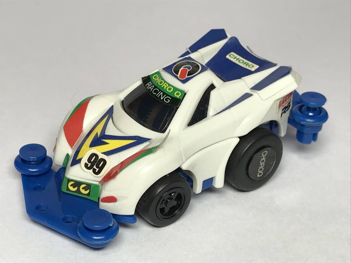 タカラ カスタマブル チョロQ マッドレーサースペシャル 白 アップ
