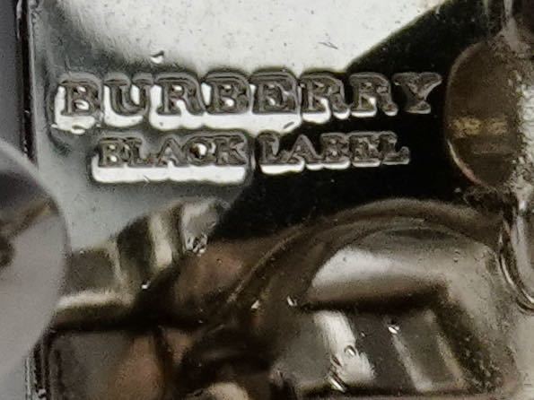 バーバリー マイクロチェック カフス カフリンクス BURBERRY BLACK