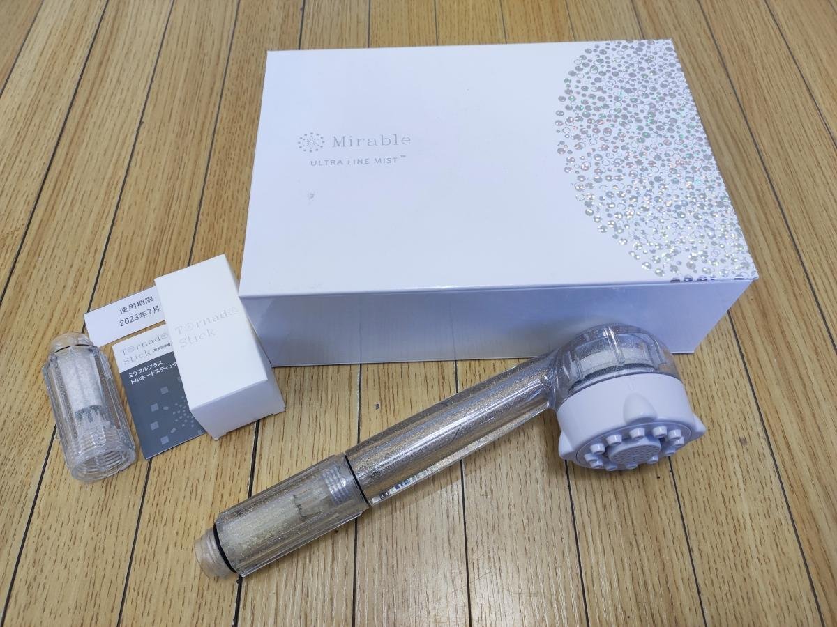 Mirable zero ULTRA FINE MIST シャワーヘッド　中古 Mirable zero ULTRA FINE MIST シャワーヘッド 中古 Mirable zero