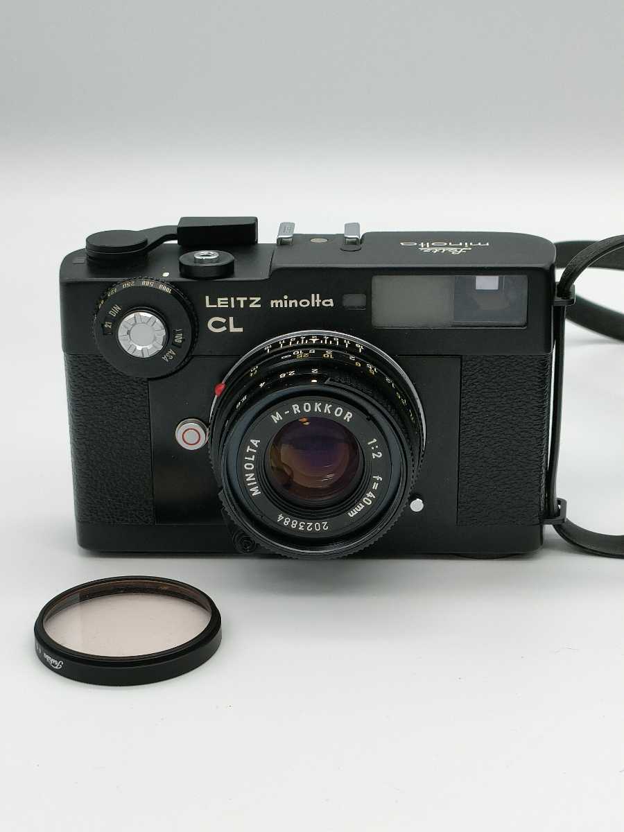 新作入荷 1円〜 LEITZ minolta CL M-ROKKOR 1:2 f=40mm ライツ ミノルタ