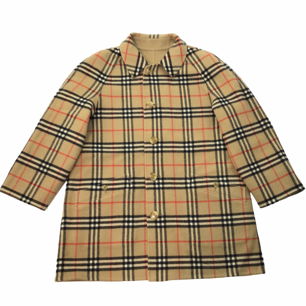 Burberrys バーバリーズ バーバリー 振り回し ウール ノバチェック  