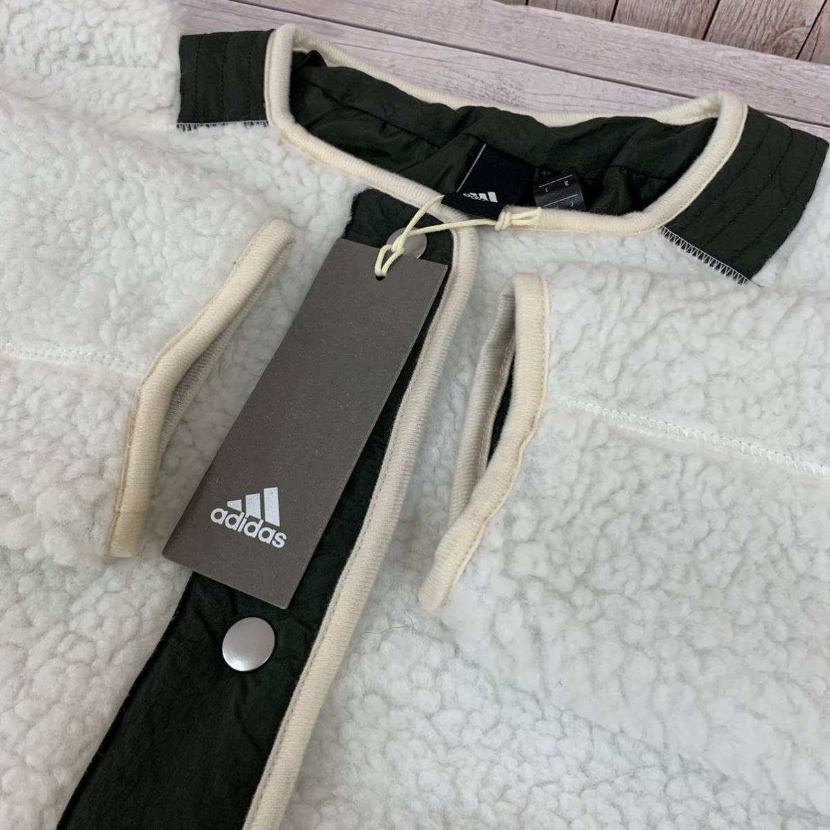 未使用 タグ付き adidas アディダス WS2S ボア ロングジャケット S 