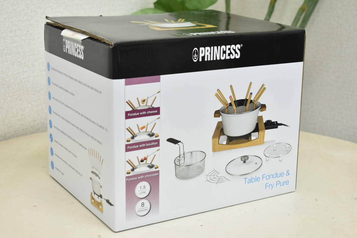 【100%新品，人気SALE】 PRINCESS Table Fondue＆Fry Pure テーブルフォンデュ＆フライピュア チーズ/チョコレート/オイル 万能鍋 グリル鍋(鍋)｜売買されたオークション情報、yahooの商品情報をアーカイブ公開 - オークファ その他