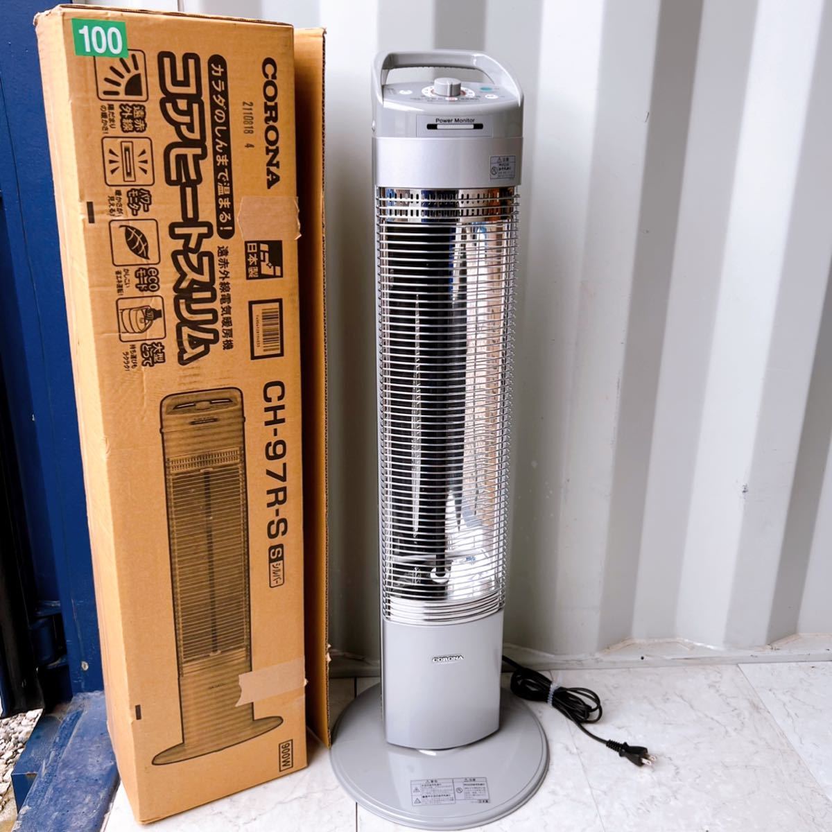 季節、空調家電 【美品】コロナコアヒート・遠赤外線電気ストーブ