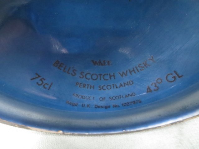 ☆:未開栓 BELL'S ROYAL RESERVE ベル20年 スコッチウイスキー 陶器